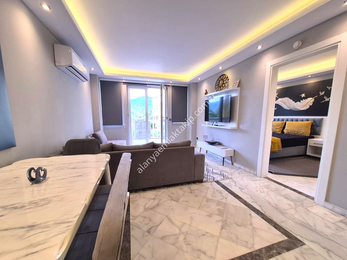 ALANYA CLUP PARADİSO SATILIK OTEL KONSEPTİ EŞYALI 2+1 DAİRE