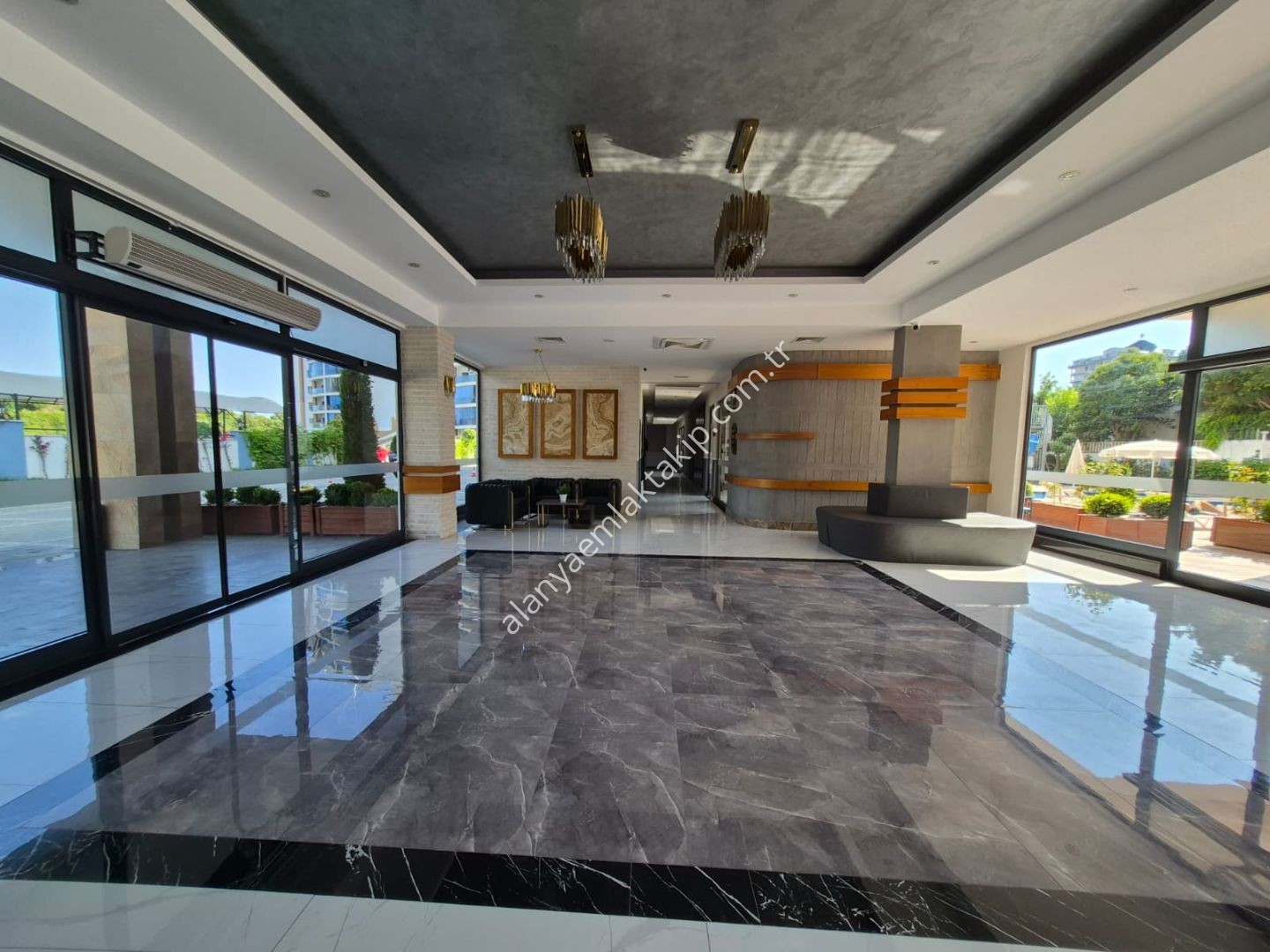 ALANYA MAHMUTLAR EXODUS HILL SİTESİNDE SATILIK EŞYALI 2+1 LÜKS DAİRE