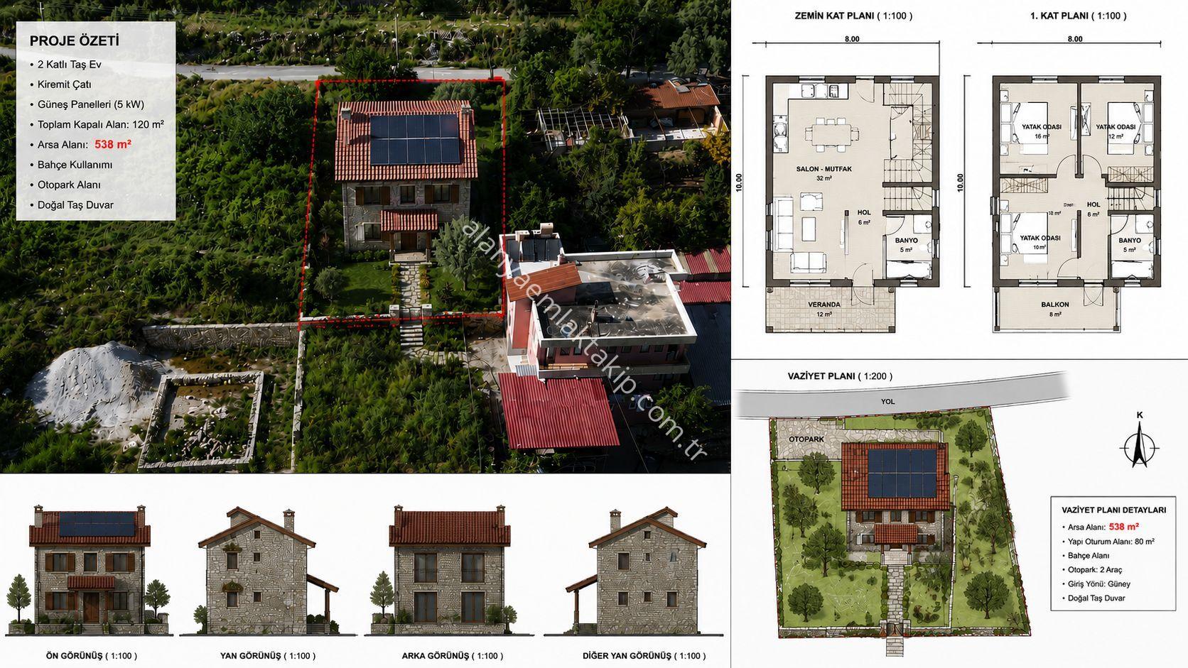 ALANYA OBAALACAMİ’DE 538 M² SATILIK TARLA